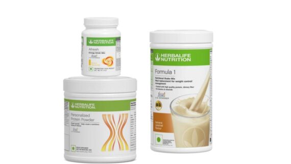 Herbalife Weight Loss Combo Pack (Orange  Cream flavour+Lemon afresh+pp200)