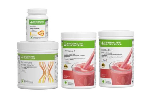 Herbalife Weight Loss Combo Pack (2 Strawberry  flavour+1 Lemon afresh+1 pp200)