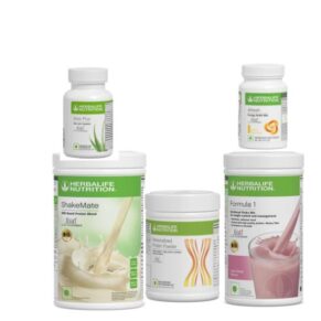 Herbalife Weight Loss Combo( Rose kheer +pp200+afresh+aloe plus+shakemate)